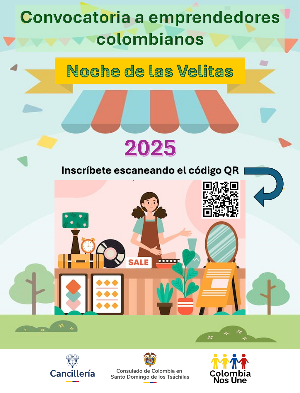 El Consulado de Colombia en Santo Domingo de los Tsáchilas convoca a connacionales emprendedores el 7 de diciembre de 2025