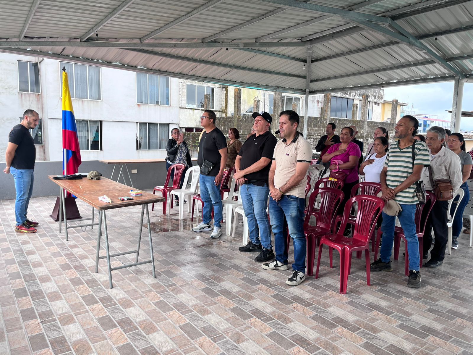 Primer encuentro 2026 de víctimas y sobrevivientes del conflicto armado interno en el Consulado de Colombia en Santo Domingo de los Tsáchilas